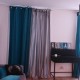 Rideau PEARL en taffetas de soie