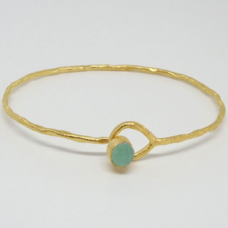 Aqua Chalcedony Bracelet Alya