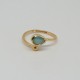 Aqua Chalcedony ring