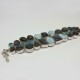 Bracelet argent labradorite