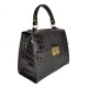 white round rattan bag