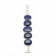 Bracelet argent lapis lazuli