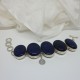 Bracelet argent lapis lazuli