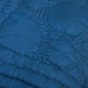 Silk quilt grey ivory