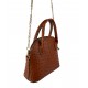 white round rattan bag
