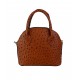 white round rattan bag