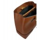 white round rattan bag
