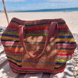 raphia bag Sophia