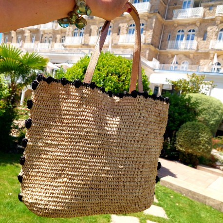 raphia bag Sophia