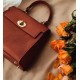 white round rattan bag