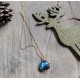 turquoise blue pendant necklace